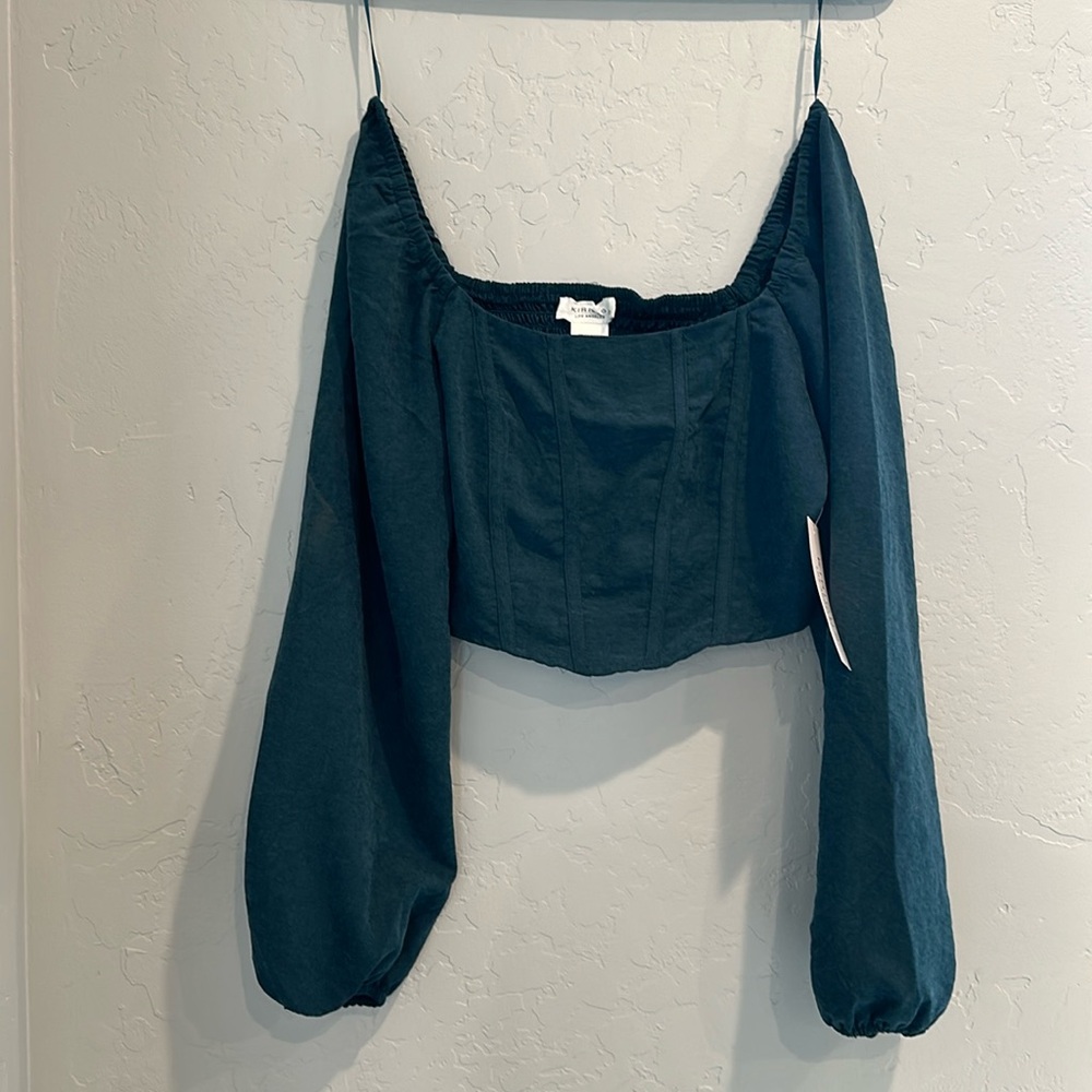 Kirious long sleeve corset/crop